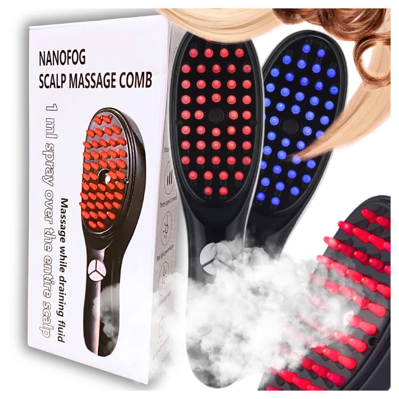 Nanofog scalp massage comb